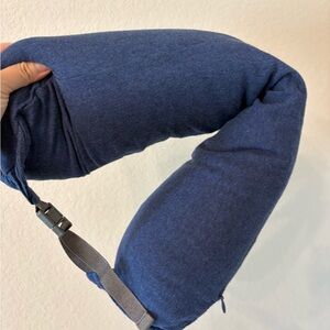 Muji Blue Travel Neck Pillow